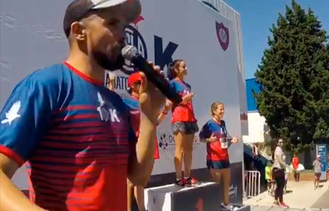 Conductor Animador en Evento Deportivo en San Lorenzo de Almagro