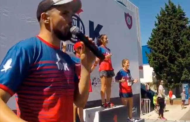 Conductor Animador en Evento Deportivo en San Lorenzo de Almagro