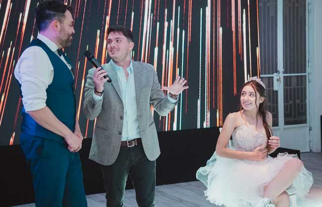 Conductor Animador en Evento Sociales