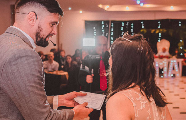 Conductor Animador en Bodas