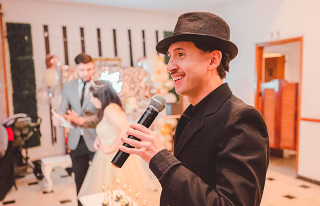 Conductor Animador en Bodas