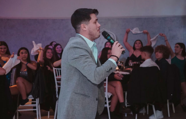Conductor Animador en Bodas